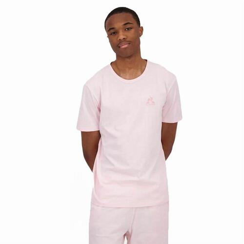 Kortærmet T-shirt til Mænd Le coq sportif Monochrome N°3 L