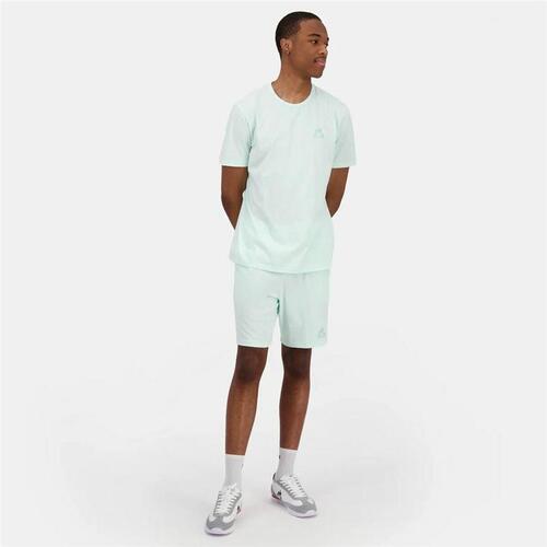 Kortærmet T-shirt til Mænd Le coq sportif Monochrome N°3 Himmelblå L