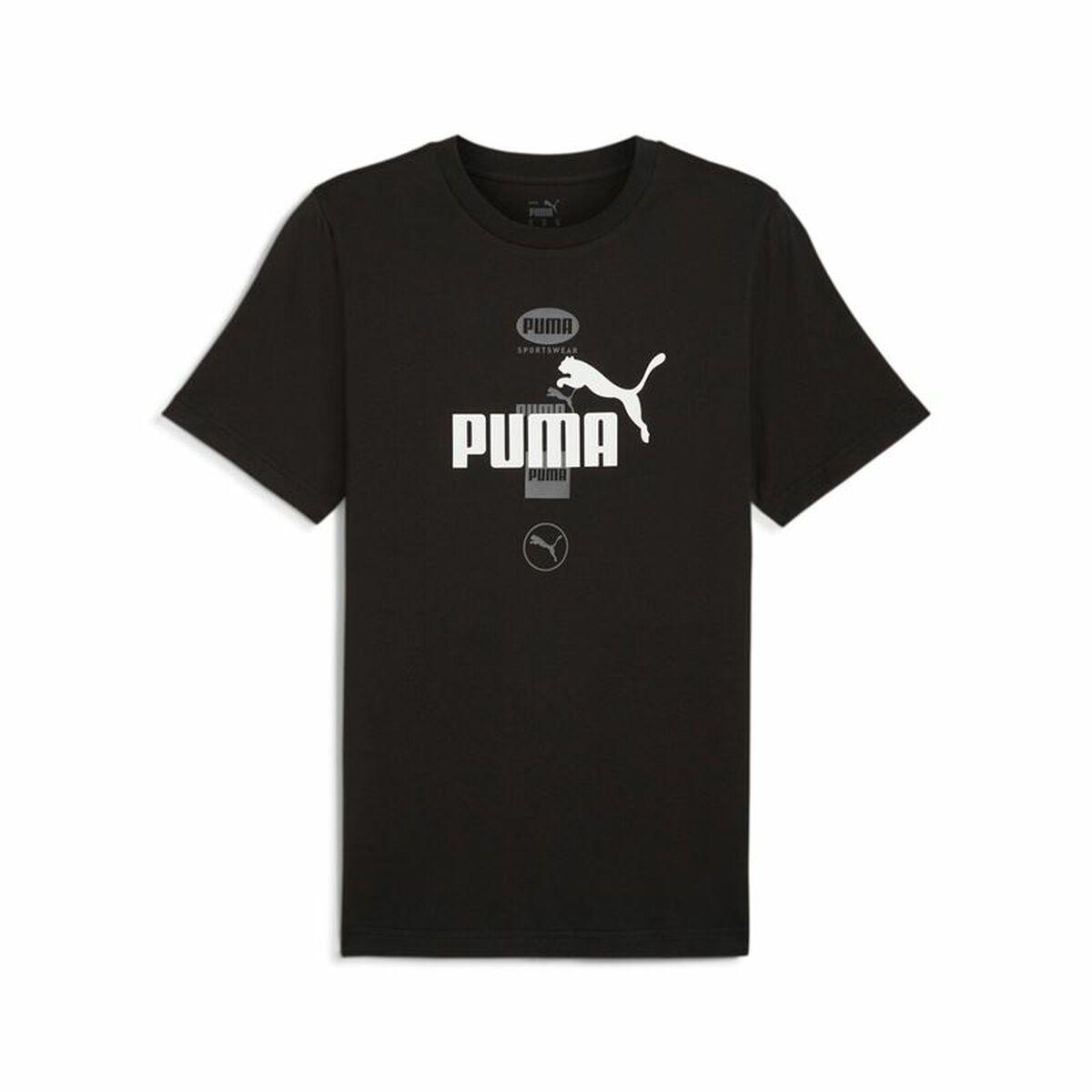 Herre T-shirt Puma Power Graphic, kortærmet - Str. S