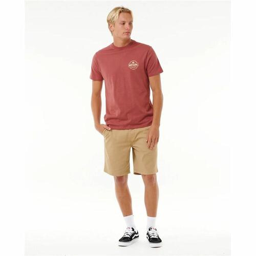 Kortærmet T-shirt til Mænd Rip Curl Staple S