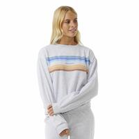 Sweaters uden Hætte til Kvinder Rip Curl High Tide Surf Crew Grå S