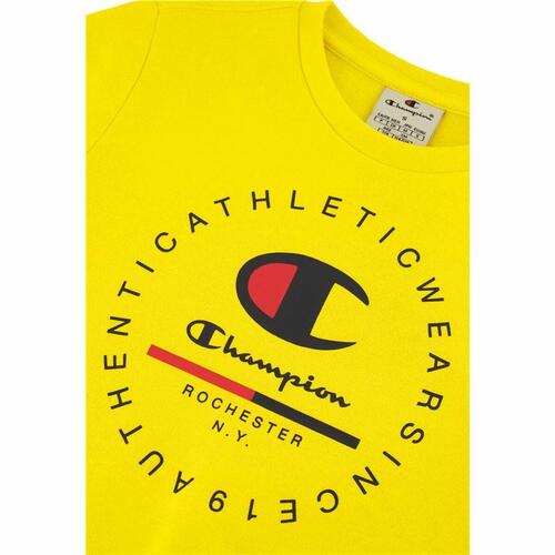 Sweaters uden Hætte til Mænd Champion Gul S