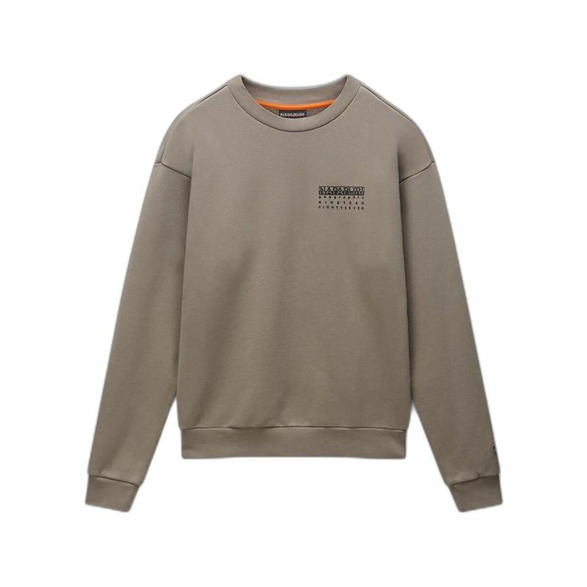 Napapijri B-Premium C sweatshirt til mænd - Beige Brindle 2, str. M