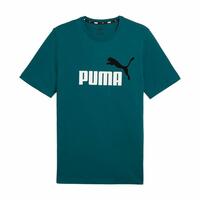 Kortærmet T-shirt til Mænd Puma Ess+ 2 Col Logo M