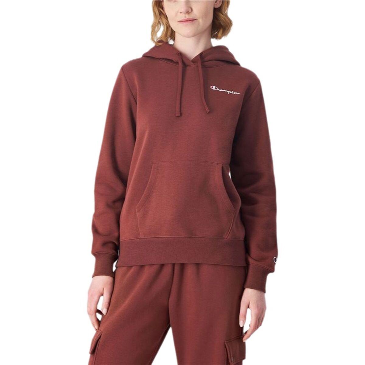 Hættetrøje til Kvinde Champion Brun XL
