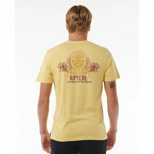 Kortærmet T-shirt til Mænd Rip Curl Down The Line L