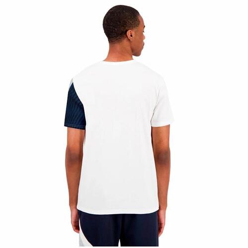 Kortærmet T-shirt til Mænd Le coq sportif Heritage N°1 New Brand Hvid M