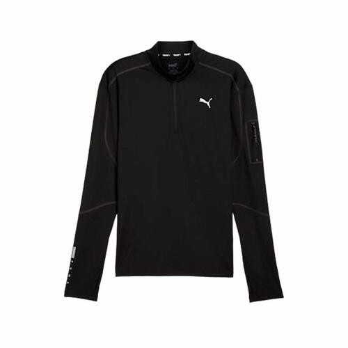 Sweaters uden Hætte til Mænd Puma Flex 1/4 Zip Sort S