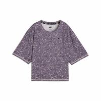 Kortærmet T-shirt til Kvinder Puma Train Favorite Aop Crop Mujer Lilla M