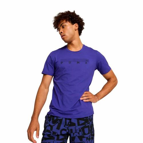 Kortærmet T-shirt til Mænd Puma Energy Cloudspun Blå L