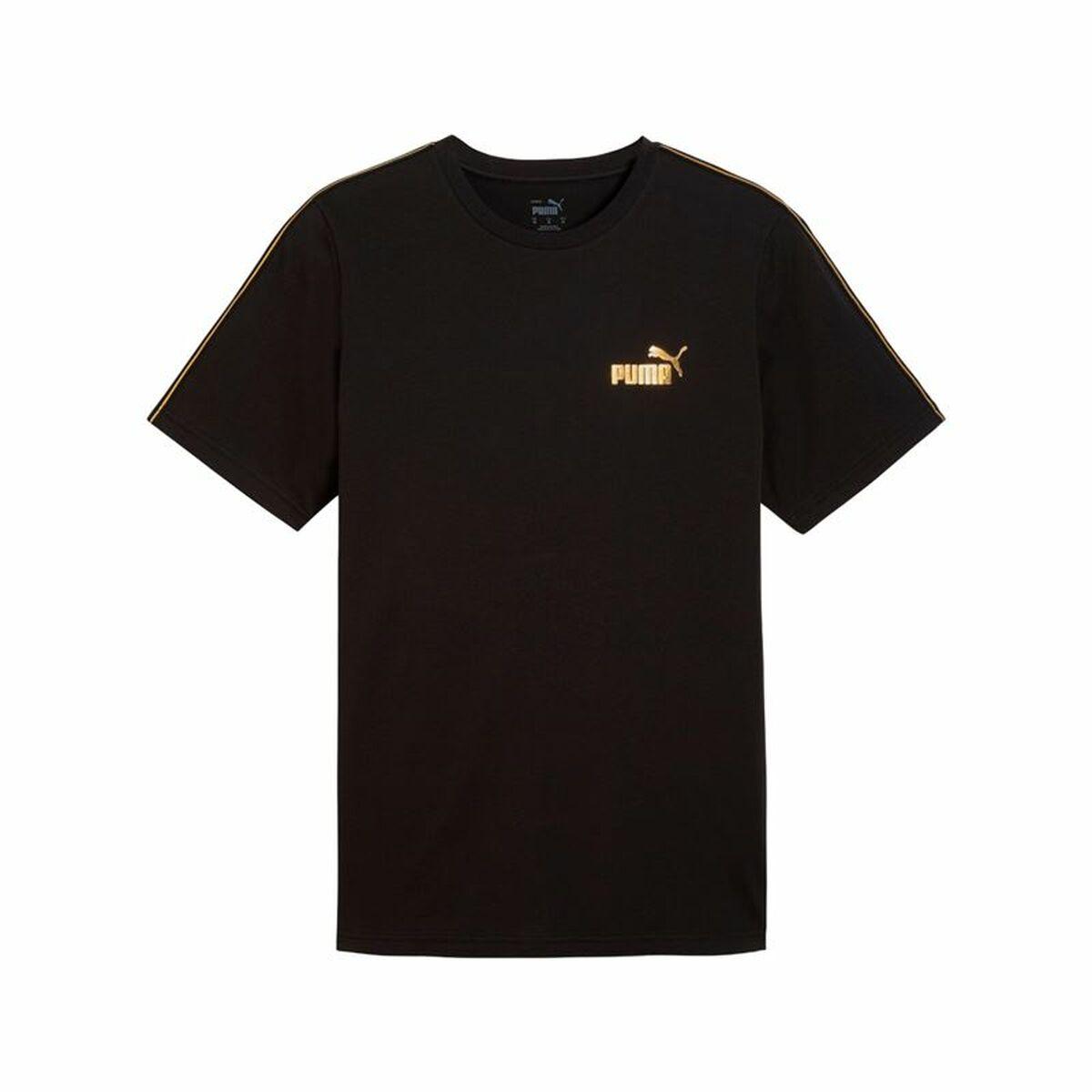 Puma Ess Tape Minimal Gold herre T-shirt, kortærmet - M