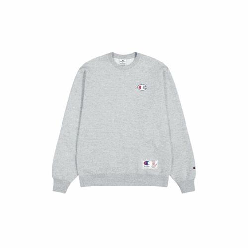 Sweaters uden Hætte til Mænd Champion Lysegrå S