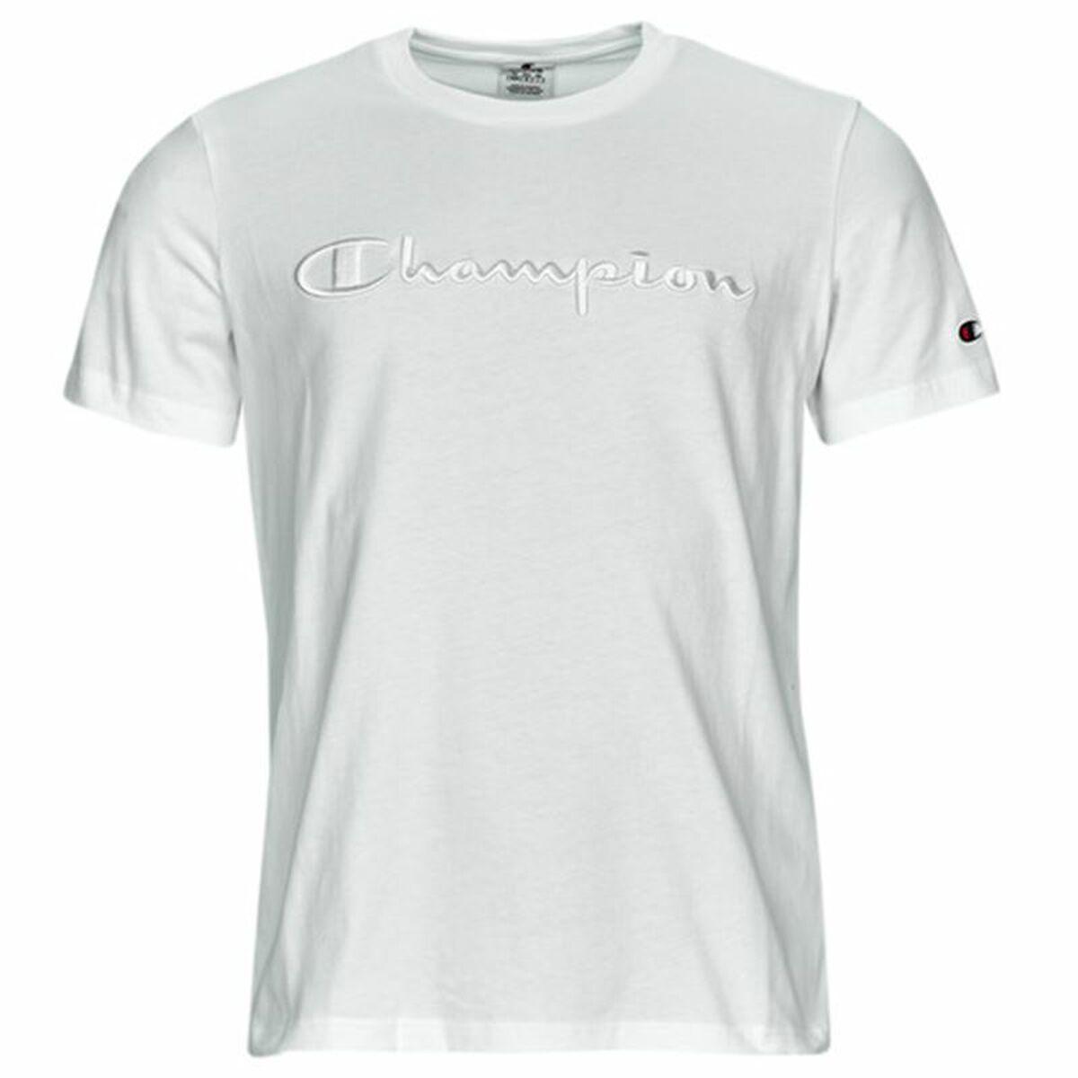 Kortærmet Sport T-shirt Champion Hvid S