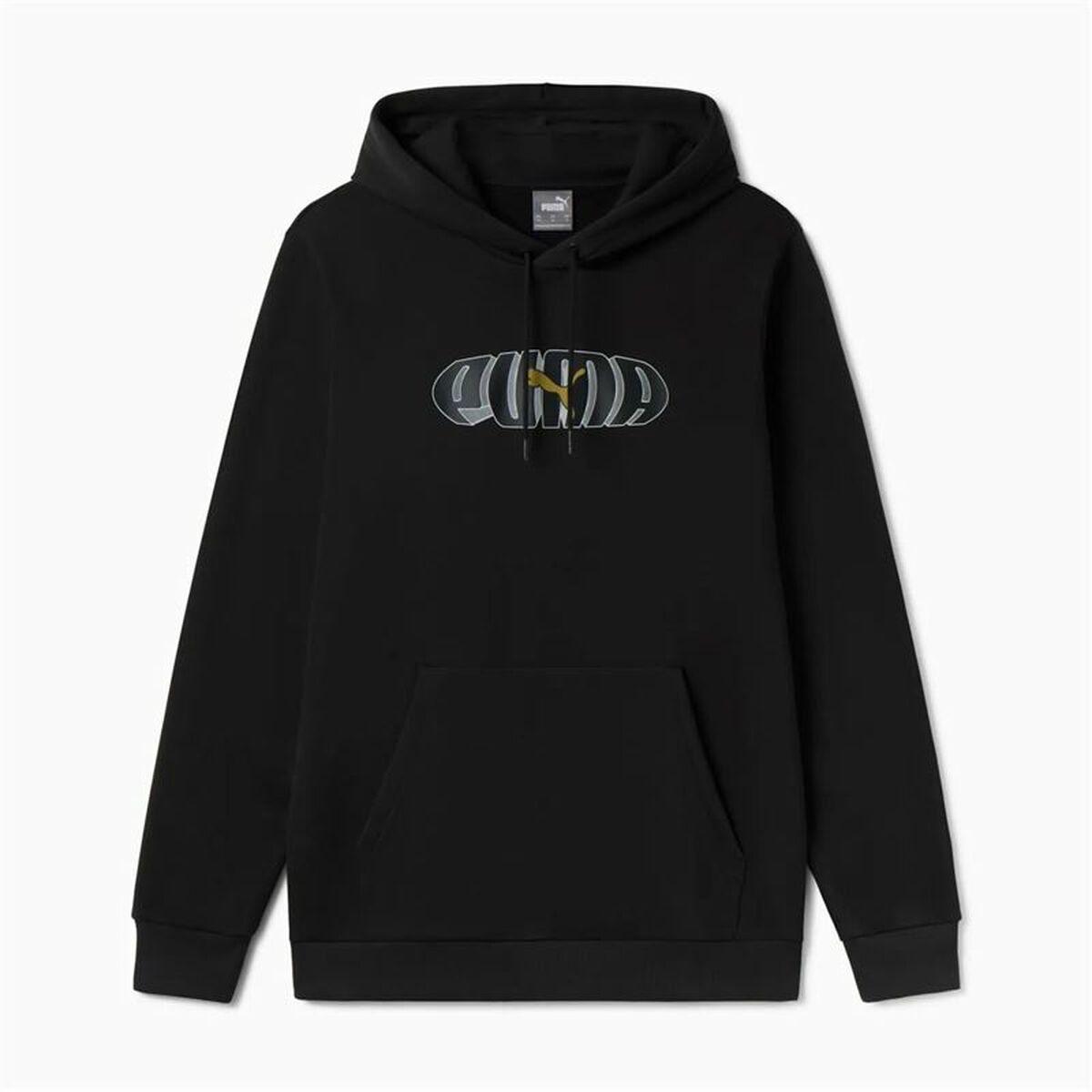Hættetrøje til Mænd Puma Essentials+ Graphic S