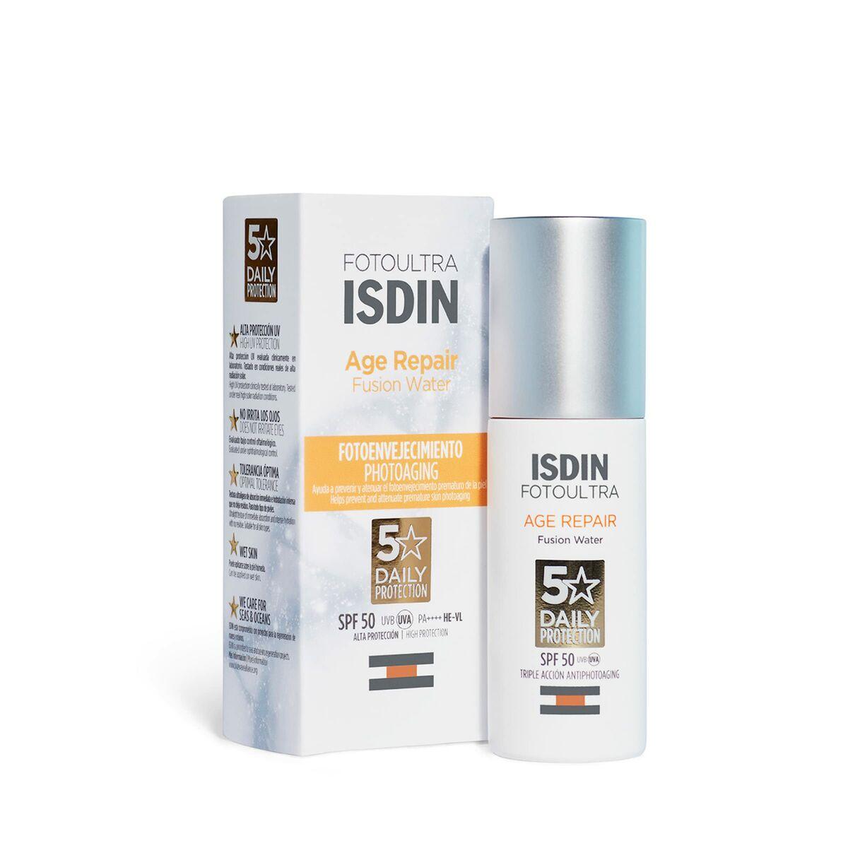 Isdin Fusion Water Magic Glow SPF 50 - solcreme til ansigt, 50 ml