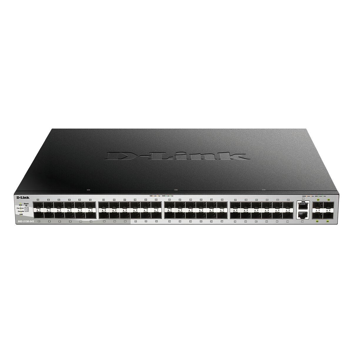 D-link Dgs-3130-54s/e Netværksswitch Administreret L3 10g Ethernet (100/1000/10000) Grå