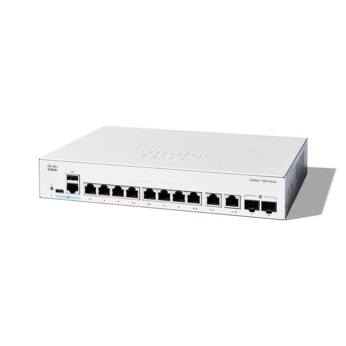 Cisco Catalyst C1300 Managed 8x1gbe 2xcombo Switch