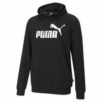 Hættetrøje til Mænd Puma Essentials Big Logo Sort S