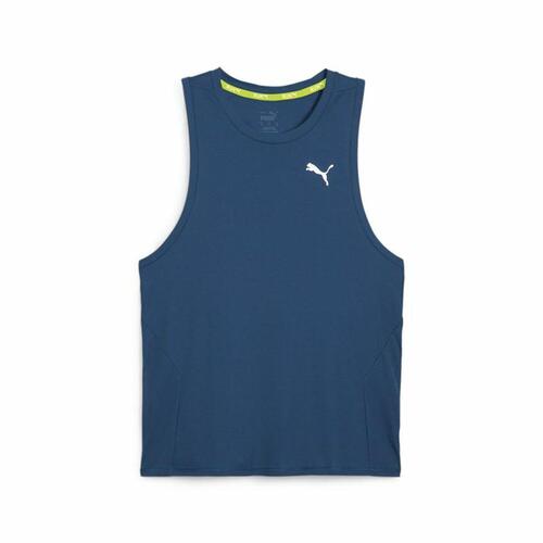 T-shirt til Mænd uden Ærmer Puma Run Favorite Blå XL