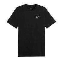 Kortærmet T-shirt til Mænd Puma Sort XL