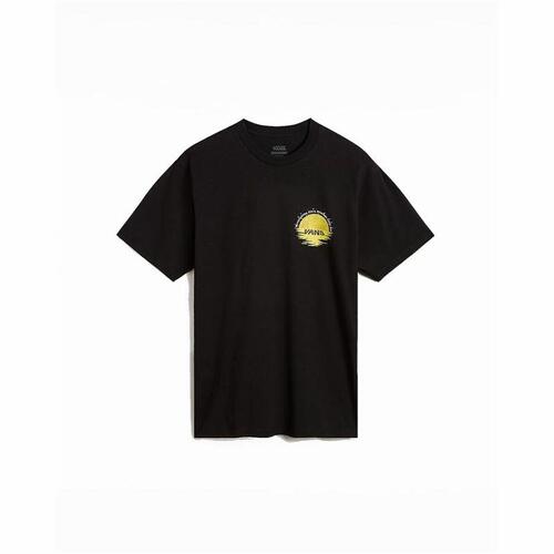 Kortærmet T-shirt til Mænd Vans Moonlighting Ss Crew Sort XL