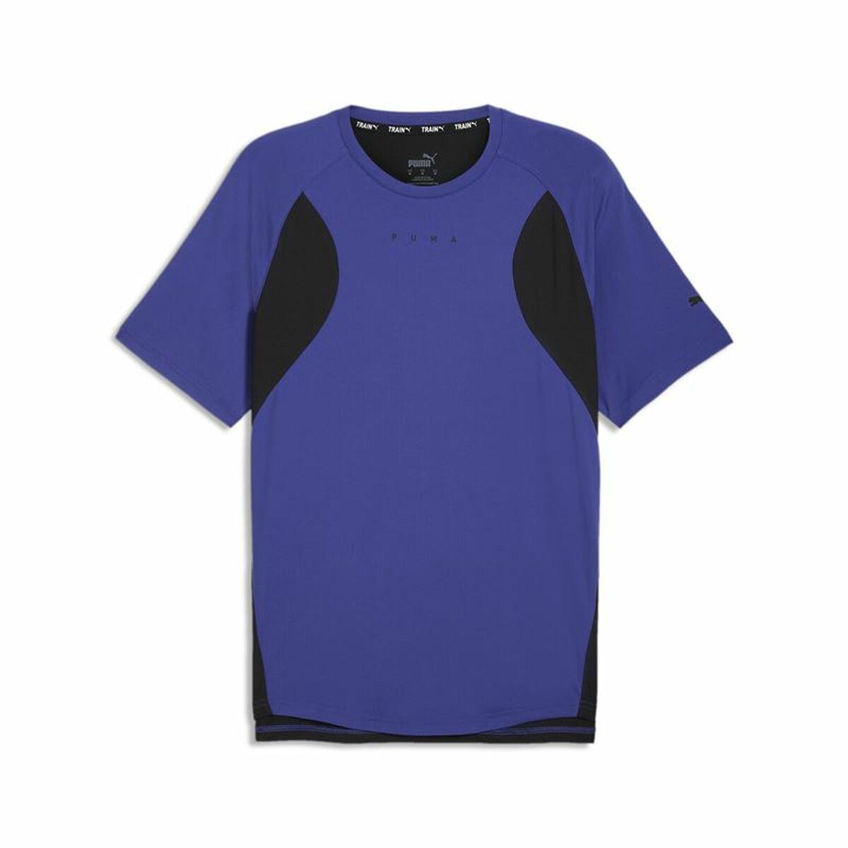Kortærmet Sport T-shirt Puma Cloudspun Blå XL