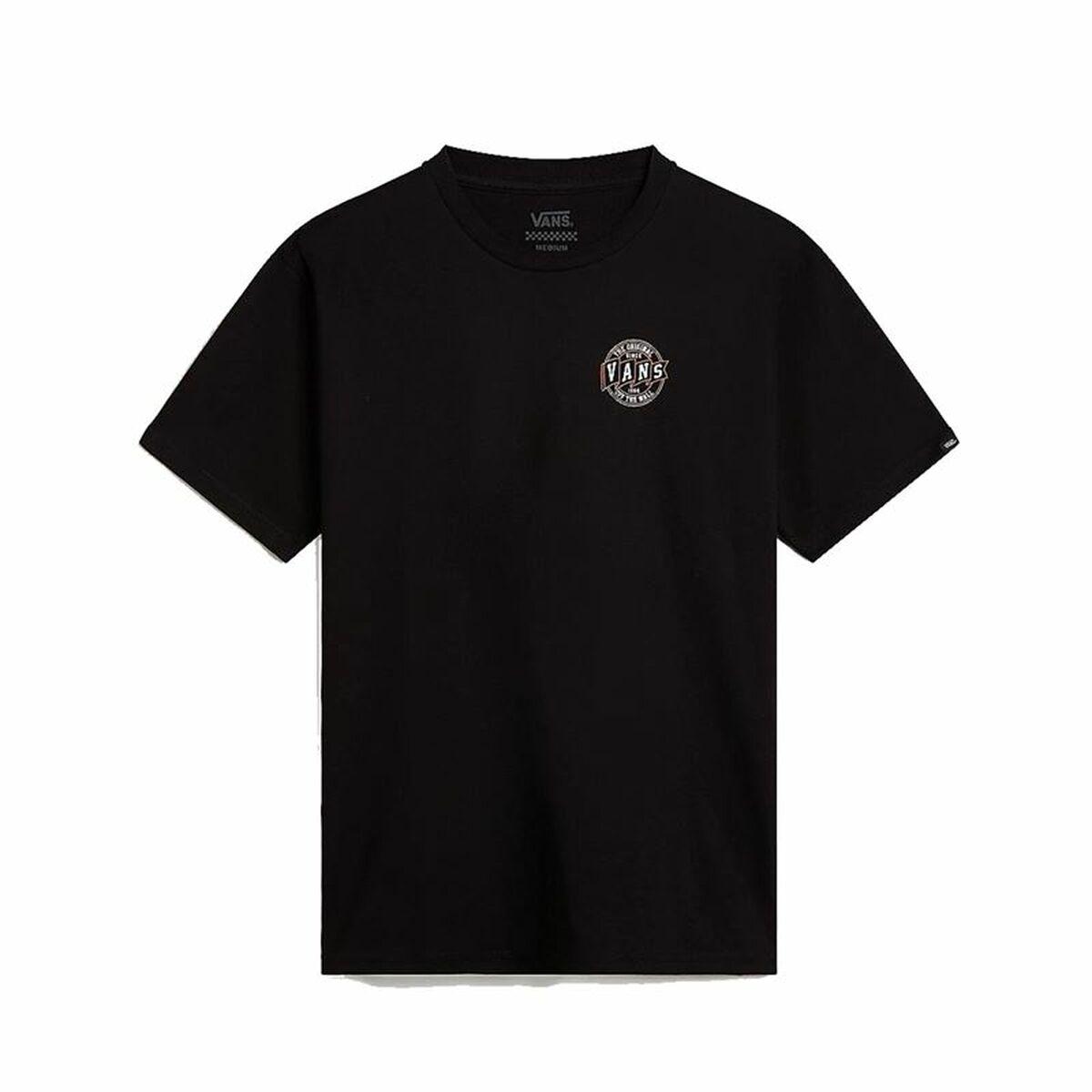 Kortærmet T-shirt til Mænd Vans Og Pennant Ss Crew Sort XL
