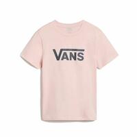 Kortærmet T-shirt til Kvinder Vans Drop V Ss Crew Laksefarvet S