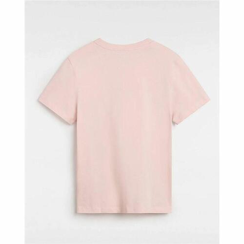 Kortærmet T-shirt til Kvinder Vans Drop V Ss Crew Laksefarvet S