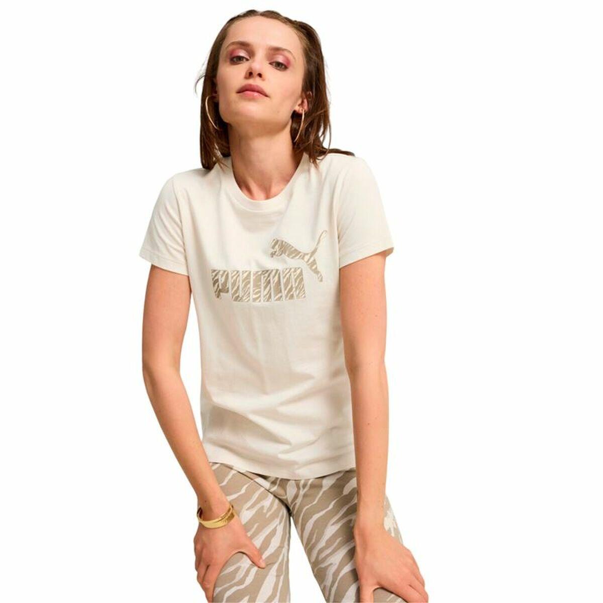 Puma Essentials+ Animal T-shirt til kvinder - M