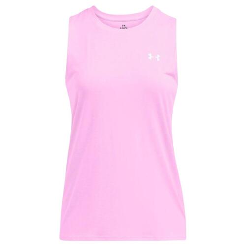 T-shirt til Damer uden Ærmer Under Armour Pink S