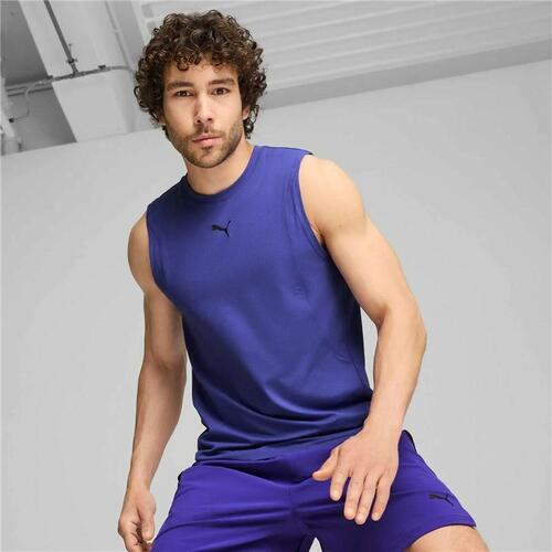 T-shirt til Mænd uden Ærmer Puma Cloudspun Always On Blå XL