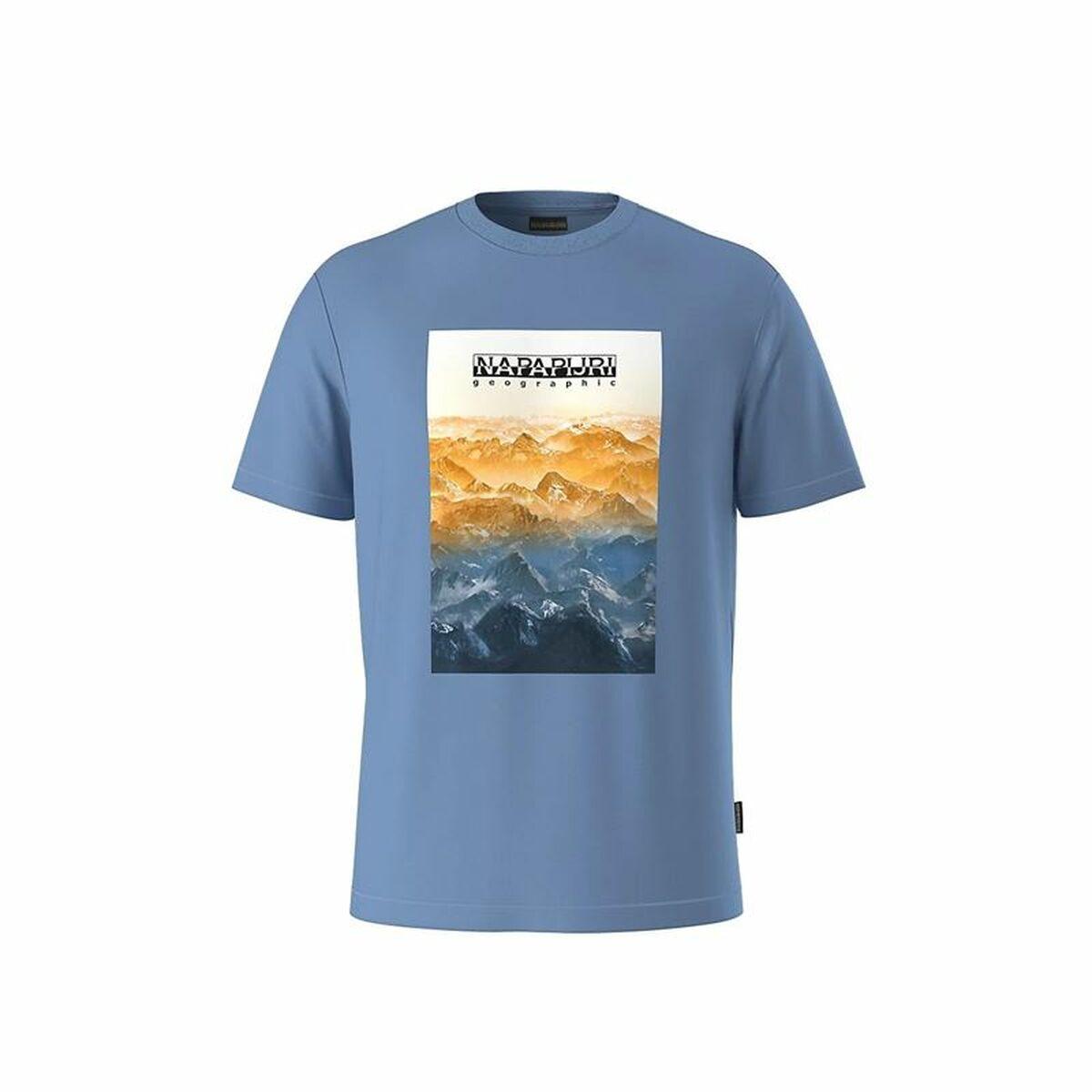 Napapijri S-Rollin SS T-shirt til mænd - Indigo, L