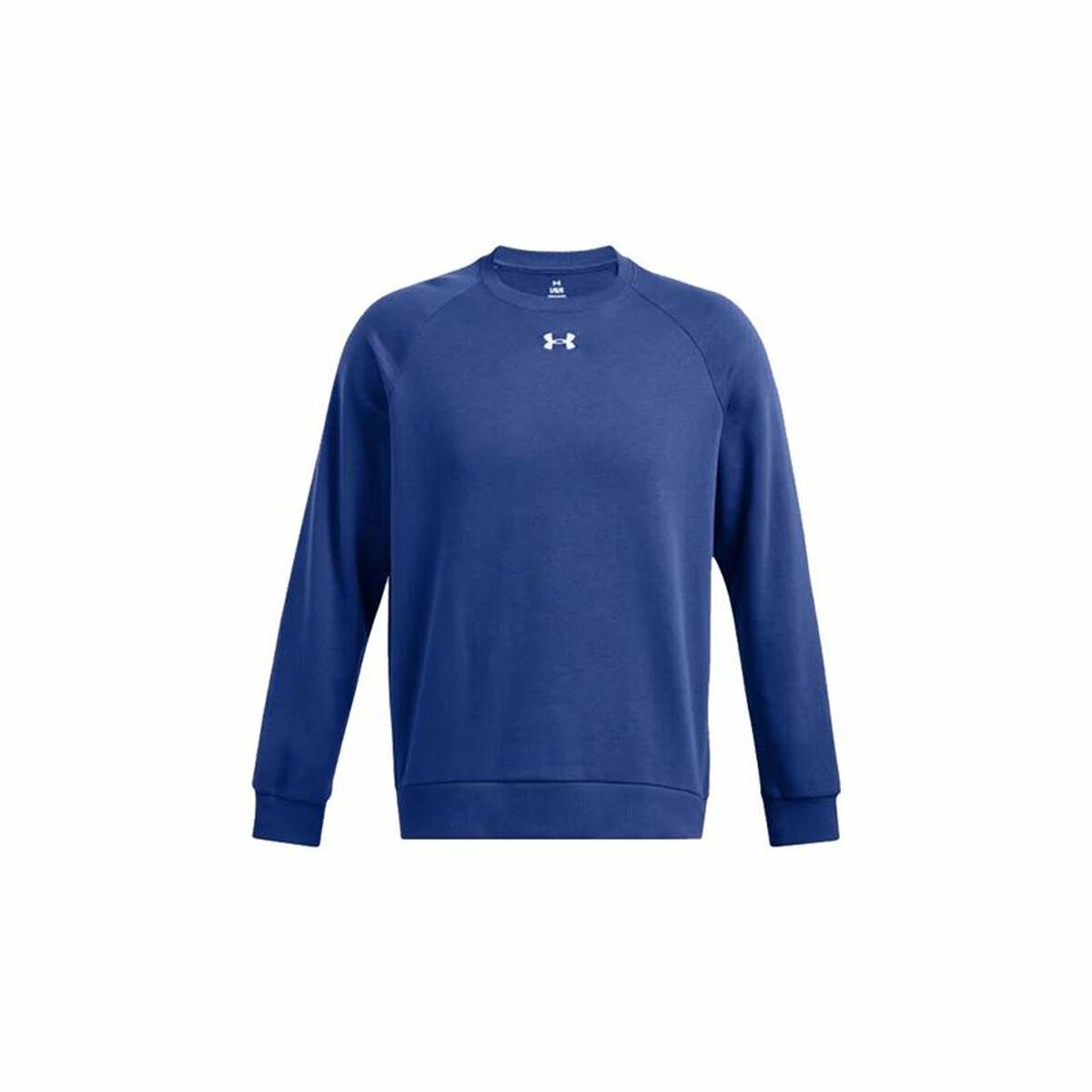 Under Armour Rival Fleece Crew sweatshirt til mænd - Blå (M)