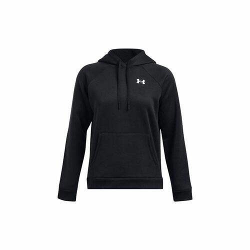 Hættetrøje til Kvinde Under Armour Sort S