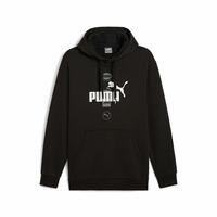 Hættetrøje til Mænd Puma Puma Power Graphic Sort L