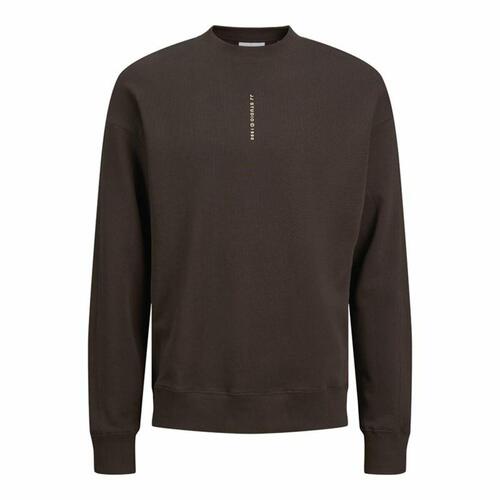 Sweaters uden Hætte til Mænd Jack & Jones Jjmicah Neck Mulch Brun M