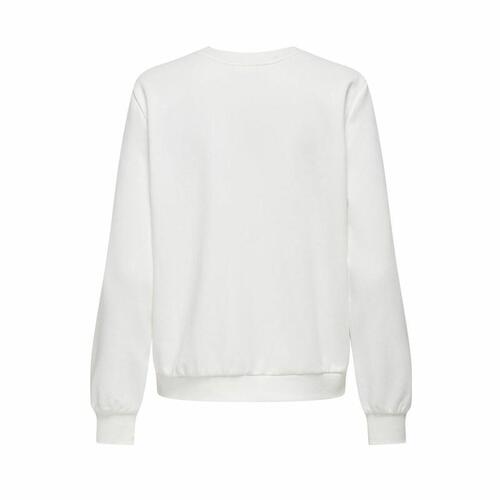 Sweaters uden Hætte til Kvinder Only Onlkimmie Hvid L