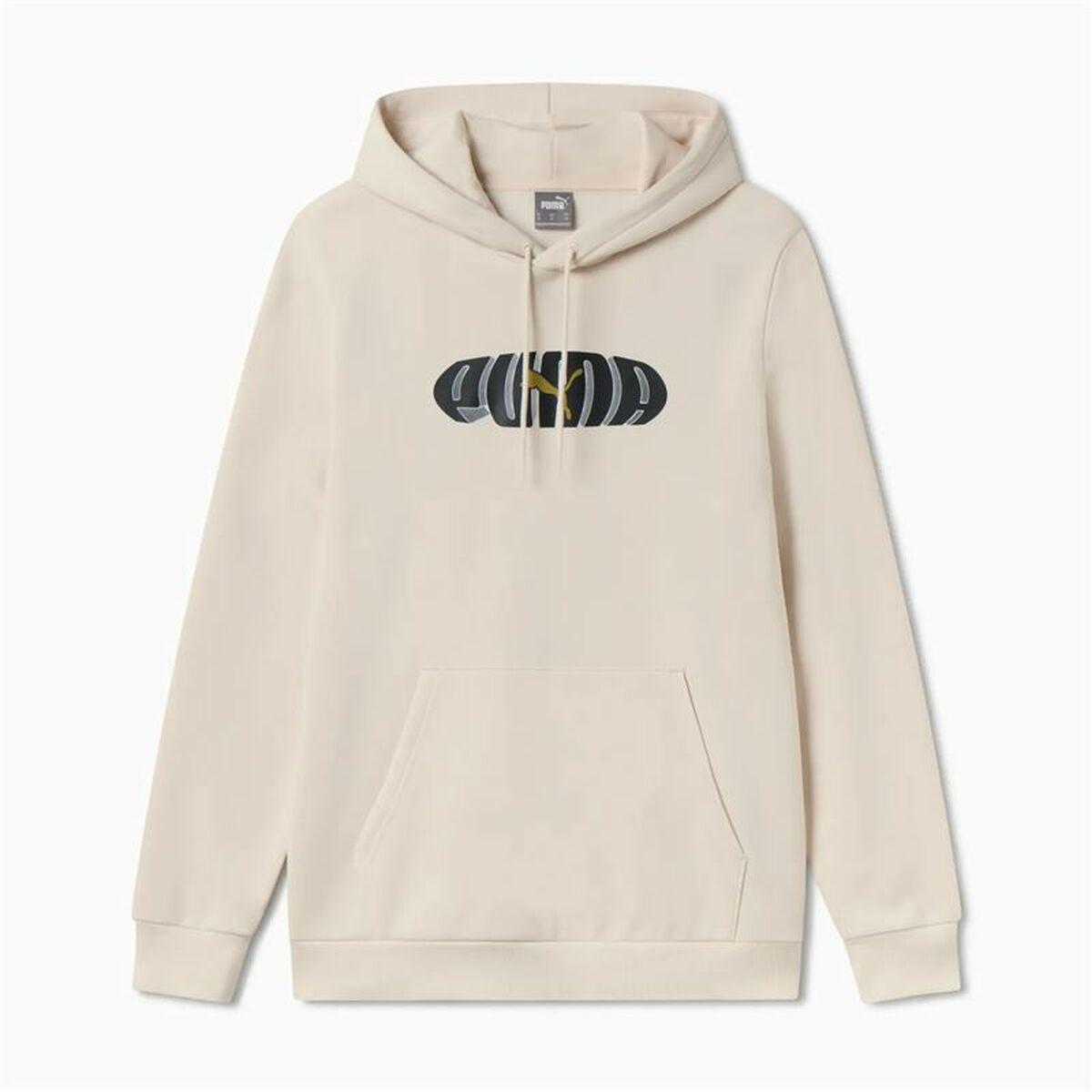 Hættetrøje til Mænd Puma Beige XL