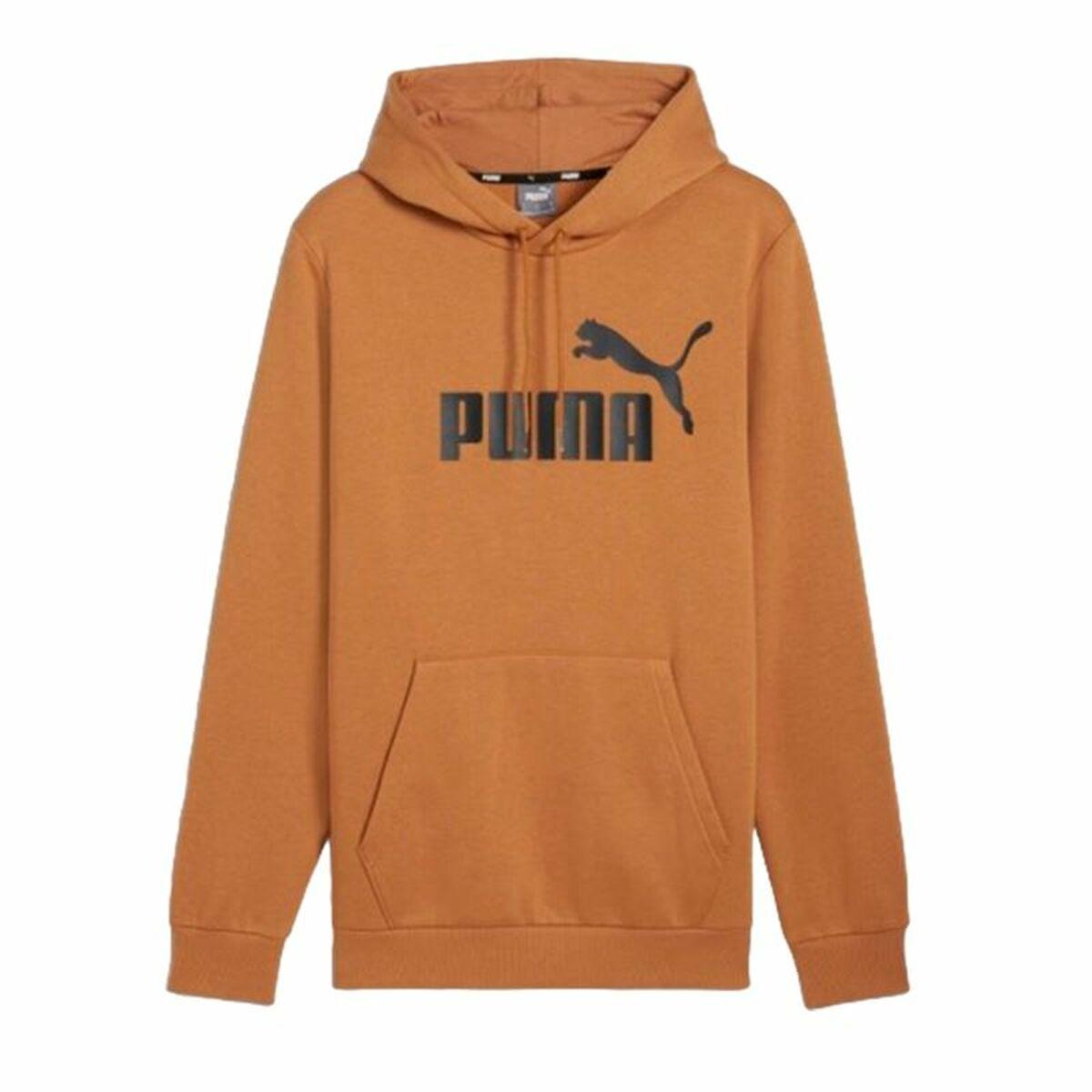Puma Essentials Big Logo Hoodie til mænd - L hættetrøje