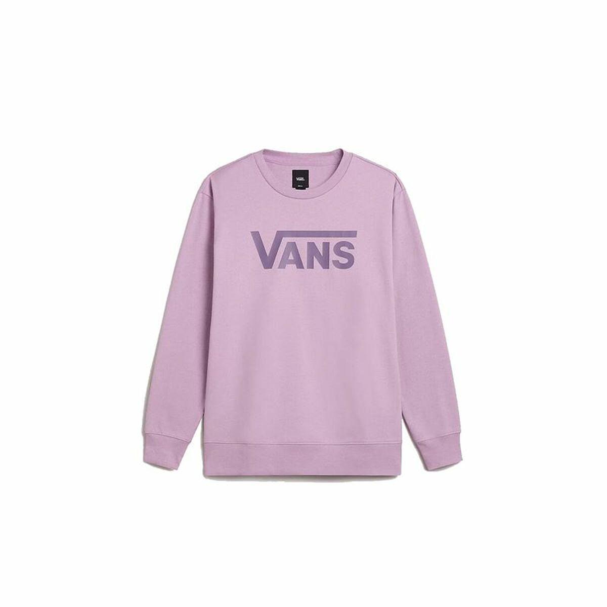 Sweaters uden Hætte til Kvinder Vans Drop V Logo Bff Crew Beige M