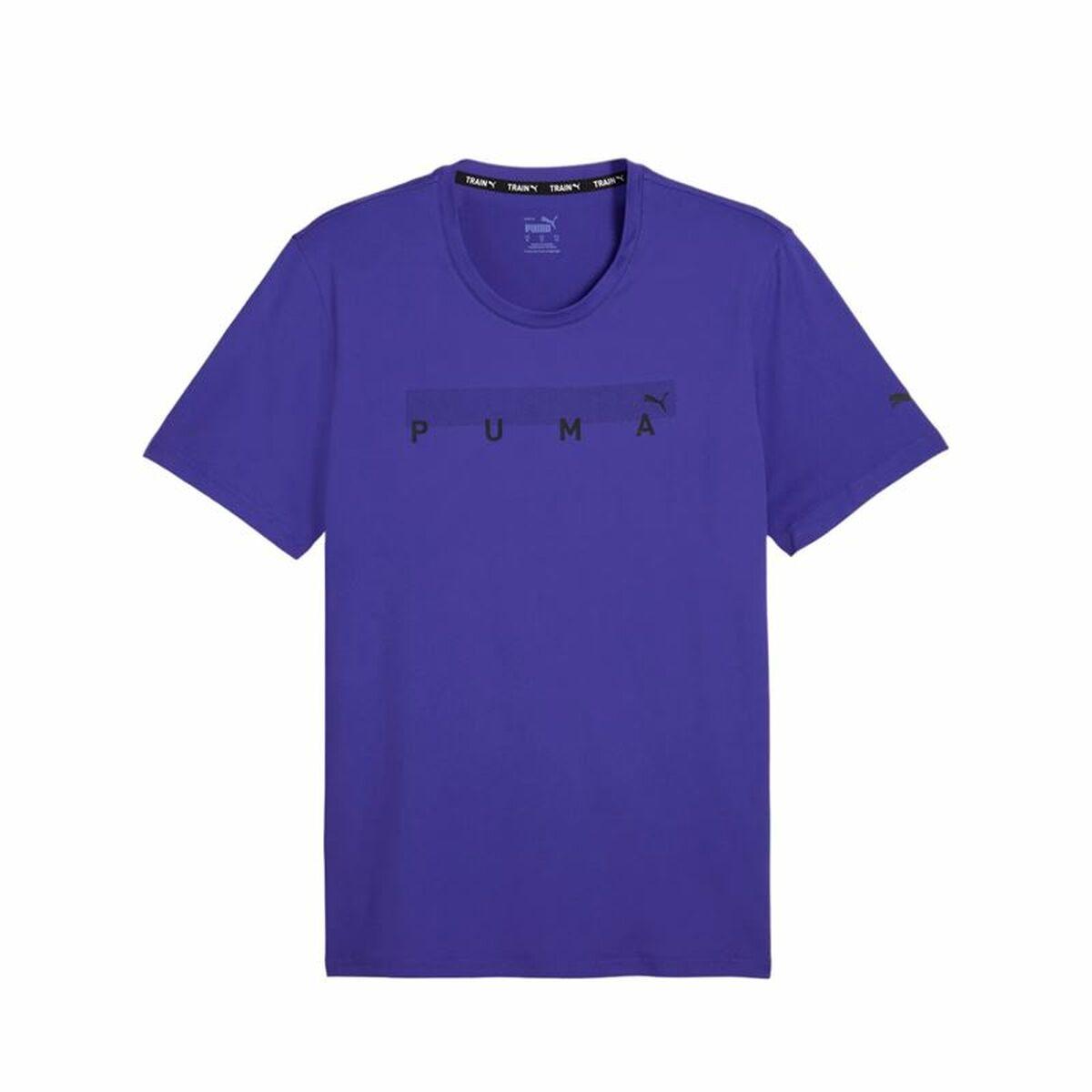 Kortærmet T-shirt til Mænd Puma Energy Cloudspun Blå XL