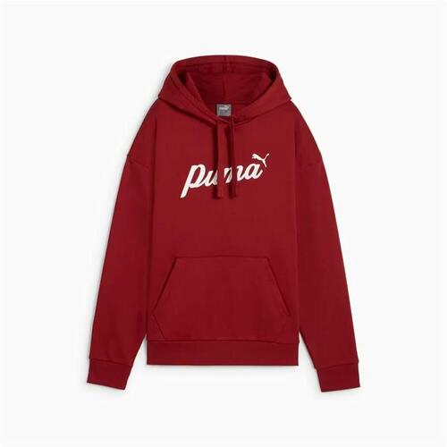 Hættetrøje til Kvinde Puma Essentials+ Script XS