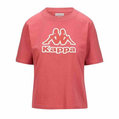 Kortærmet T-shirt til Kvinder Kappa Fabra Orange XL
