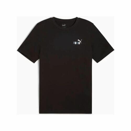 Kortærmet T-shirt til Mænd Puma Graphics Puma Sports Club Sort XL