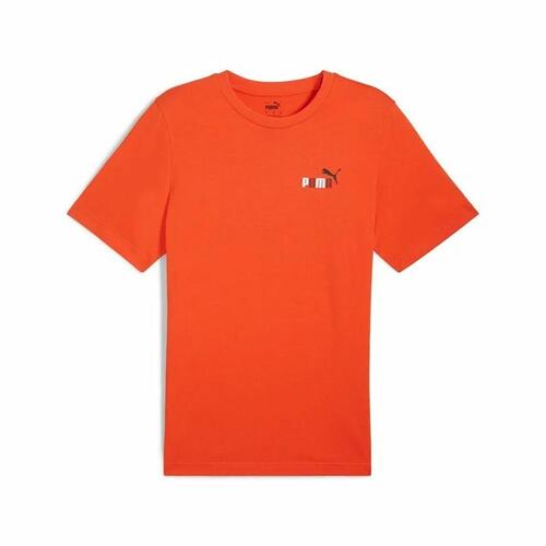 Kortærmet T-shirt til Mænd Puma Graphics Puma Sports Club Orange S