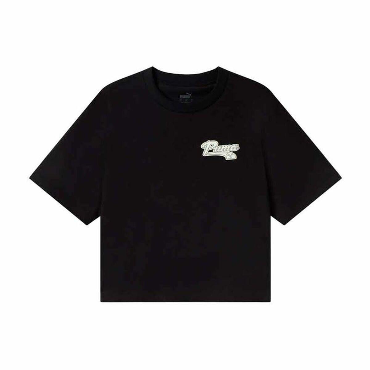 Kortærmet T-shirt til Kvinder Puma Sort XS