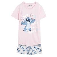 Børnepyjamasser Stitch Pink 12 år