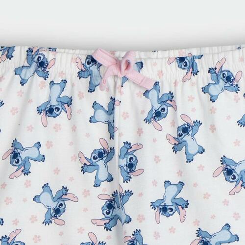 Børnepyjamasser Stitch Pink 12 år