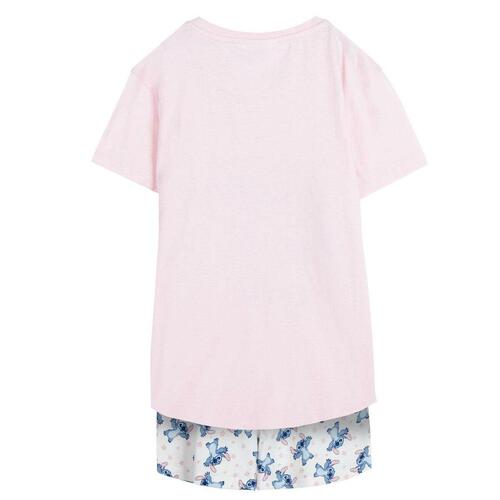 Børnepyjamasser Stitch Pink 12 år